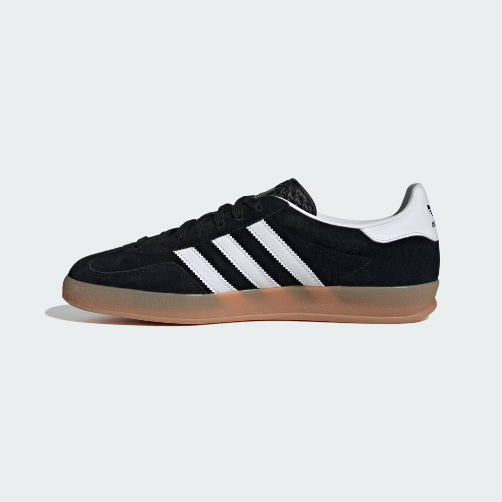 8M / 9W - [NEW] Men's adidas Gazelle Indoor Shoes 'Black' JI2060 - Picture 6 of 8